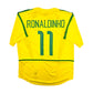 2002/04 Brazil Home Football Shirt (L) Nike #11 Ronaldinho