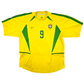 2002/04 Brazil Home Football Shirt (XL) Nike #9 Ronaldo
