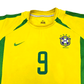 2002/04 Brazil Home Football Shirt (XL) Nike #9 Ronaldo