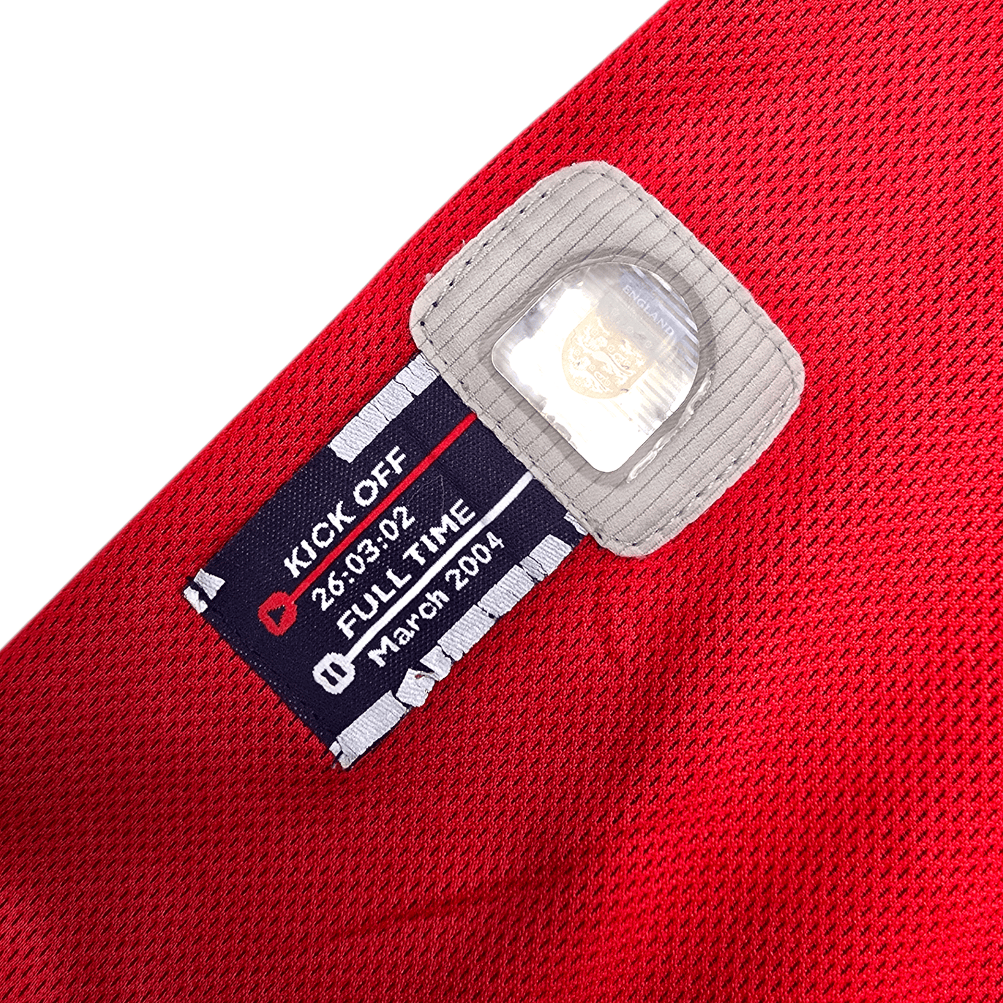 2002/04 England Away Football Shirt (M) Umbro #9 Fowler