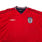 2002/04 England Away Football Shirt (XL) Umbro