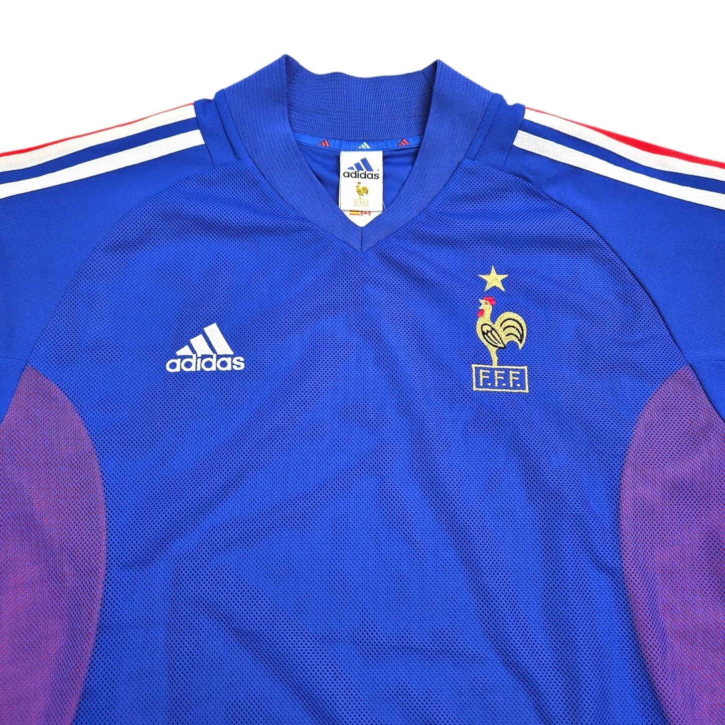 2002/04 France Home Football Shirt (L) Adidas