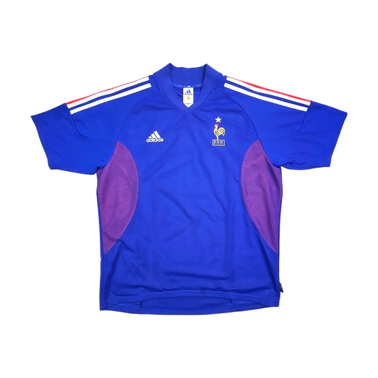 2002/04 France Home Football Shirt (L) Adidas