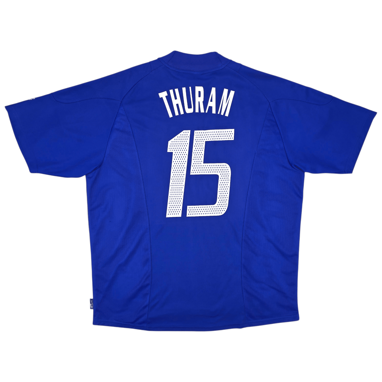 2002/04 France Home Football Shirt (XL) Adidas #15 Thuram