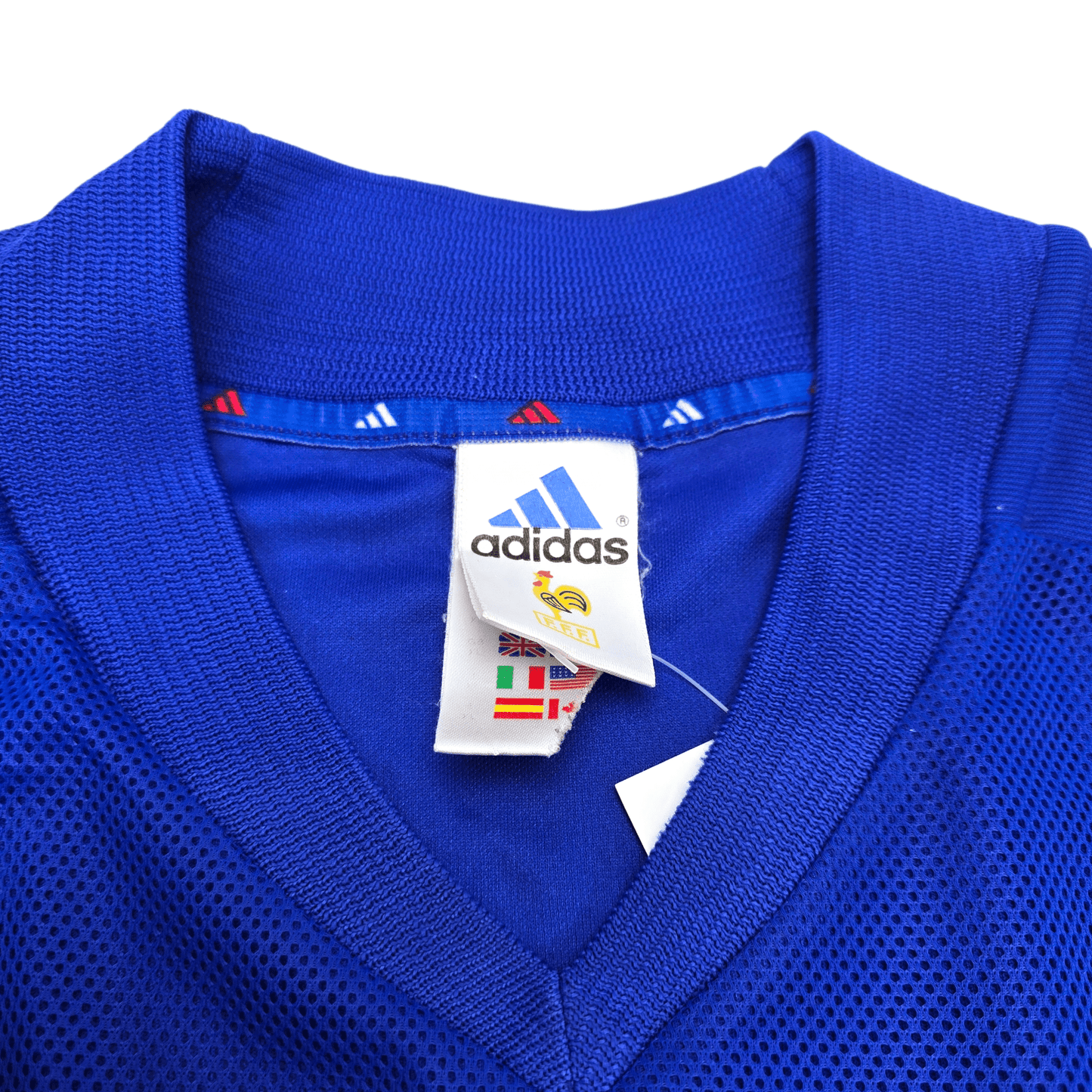 2002/04 France Home Football Shirt (XL) Adidas #15 Thuram