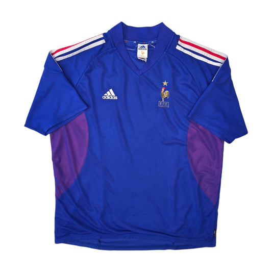 2002/04 France Home Football Shirt (XL) Adidas