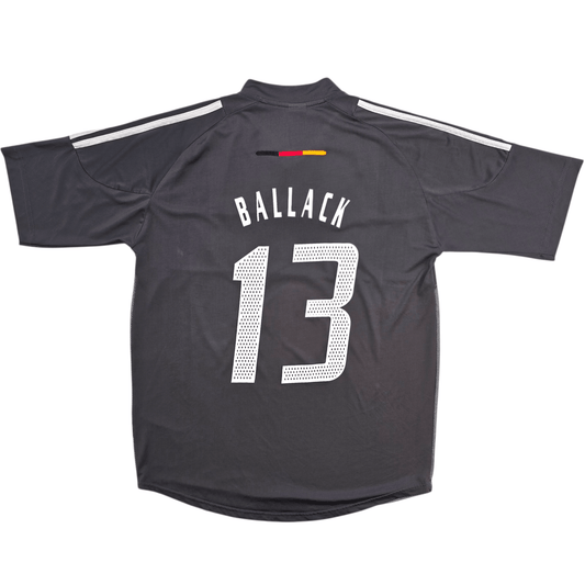 2002/04 Germany Away Football Shirt (XL) Adidas #13 Ballack