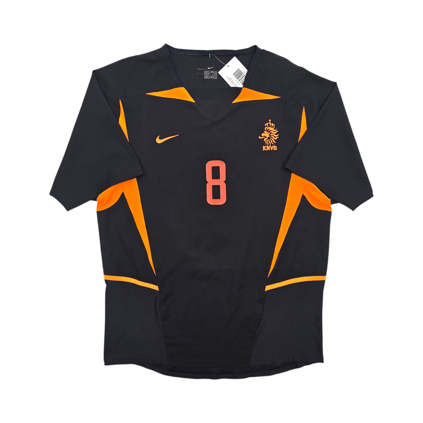 2002/04 Holland Away Football Shirt (M) Nike #8 Davids
