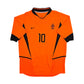 2002/04 Holland Home Football Shirt (L) Nike #10 Kluivert
