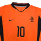 2002/04 Holland Home Football Shirt (L) Nike #10 Kluivert