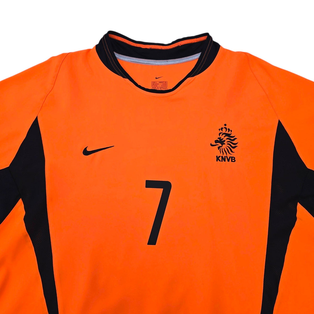 2002/04 Holland Home Football Shirt (L) Nike #7 Seedorf