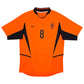 2002/04 Holland Home Football Shirt (M) Nike #8 Davids