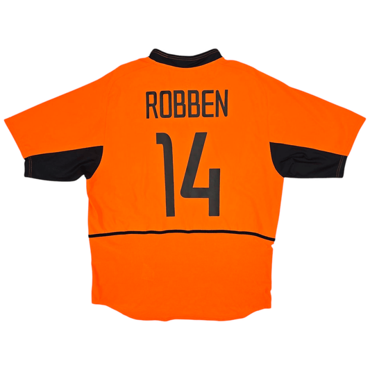 2002/04 Holland Home Football Shirt (XL) Nike #14 Robben