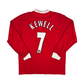 2002/04 Liverpool Home Football Shirt (XL) Reebok #7 Kewell