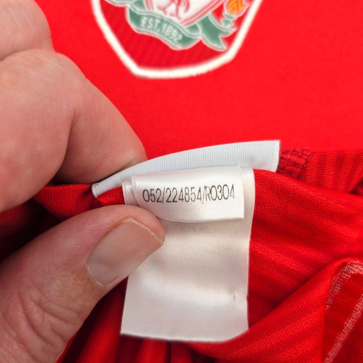2002/04 Liverpool Home Football Shirt (XL) Reebok