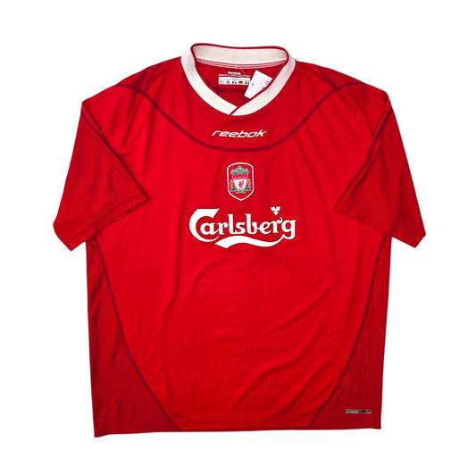 2002/04 Liverpool Home Football Shirt (XL) Reebok