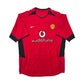 2002/04 Manchester United Home Football Shirt (L) Nike | Player Version