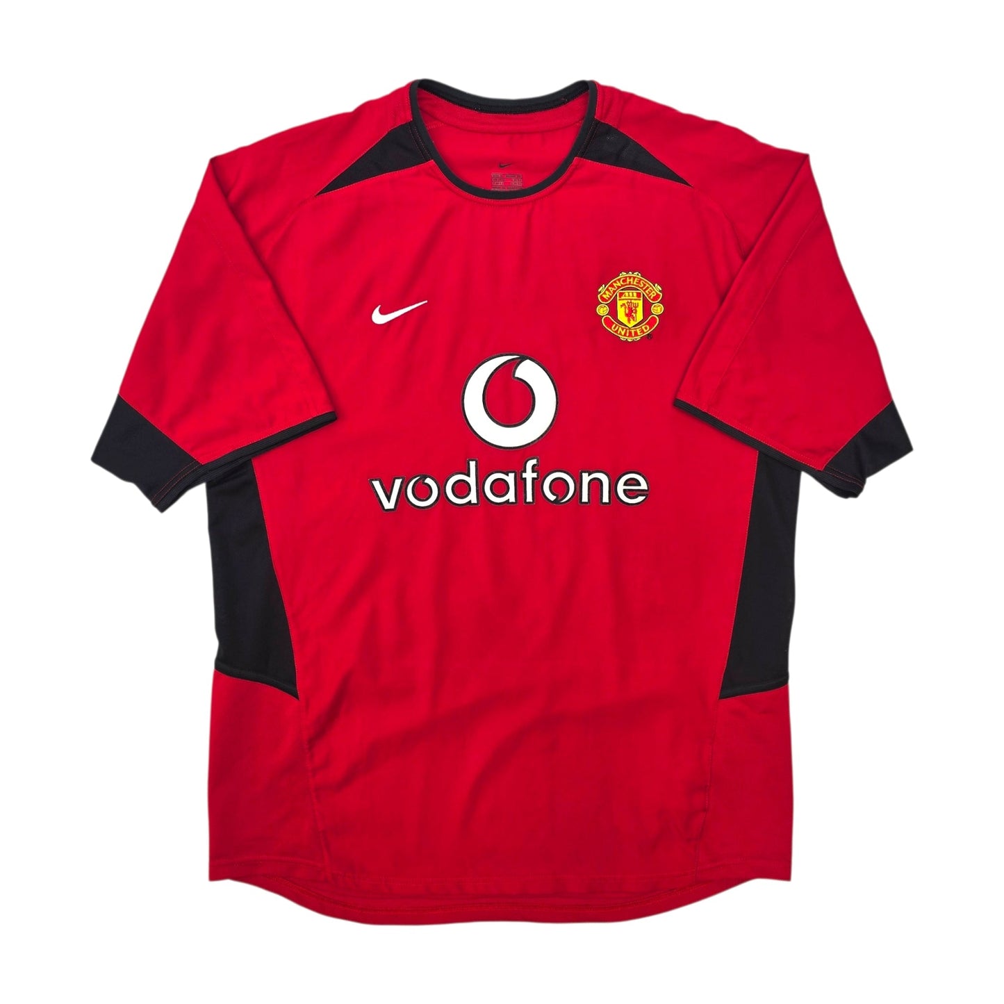 2002/04 Manchester United Home Football Shirt (M) Umbro #21 Forlan | Player Version