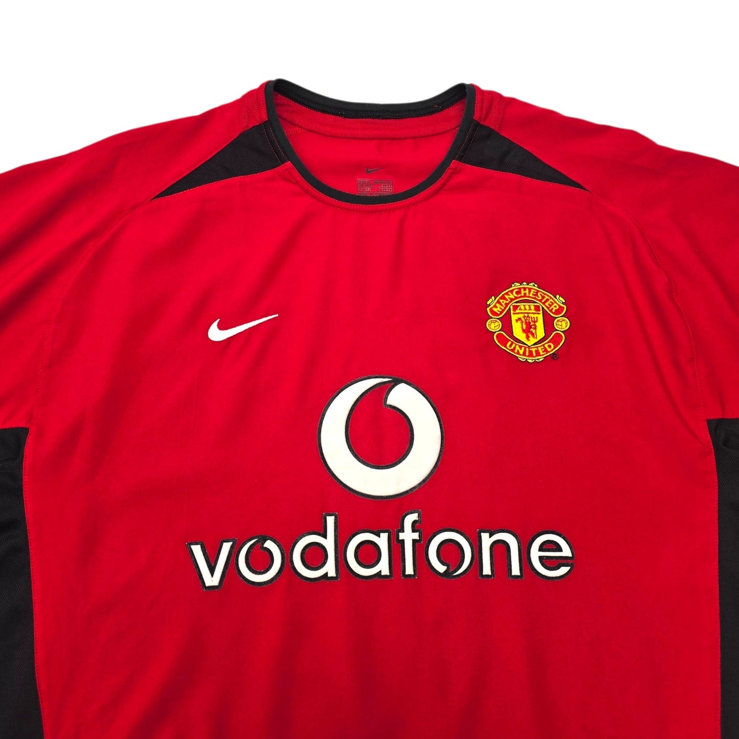 2002/04 Manchester United Home Football Shirt (M) Umbro #21 Forlan | Player Version