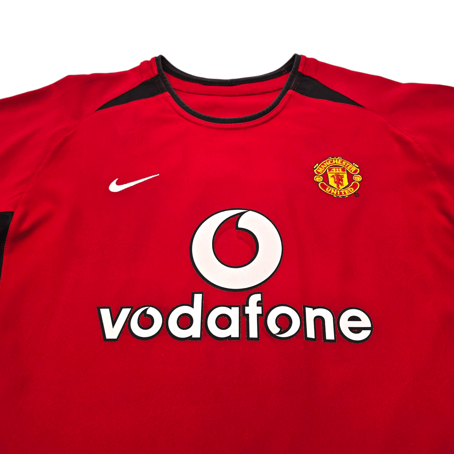 2002/04 Manchester United Home Football Shirt (S) Nike #7 Ronaldo