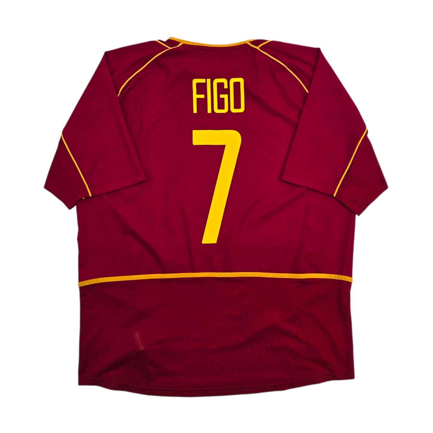 2002/04 Portugal Home Football Shirt (XL) Nike #7 Figo