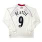 2002/04 Southampton Away Football Shirt (L) Saints #9 Beattie