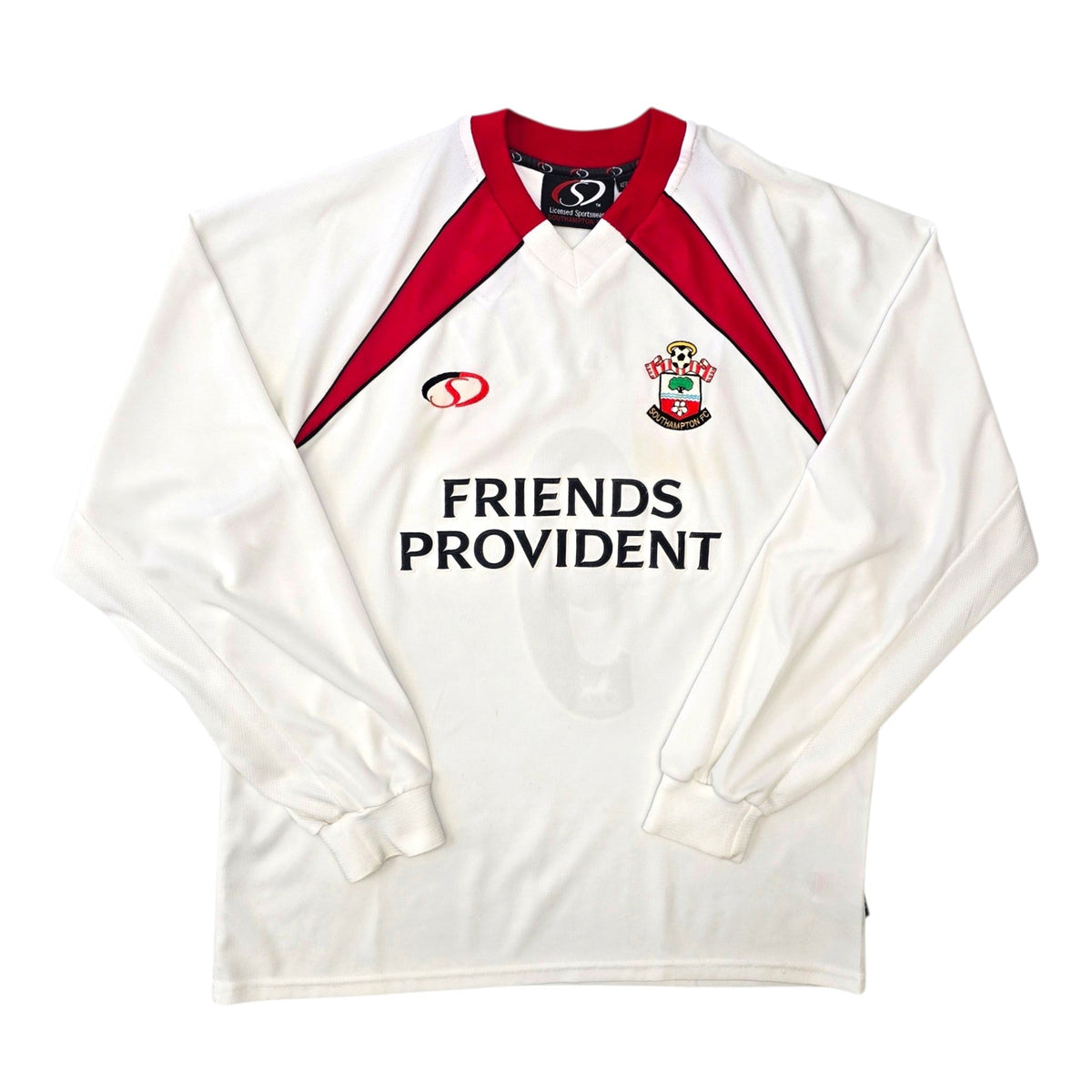 2002/04 Southampton Away Football Shirt (L) Saints #9 Beattie
