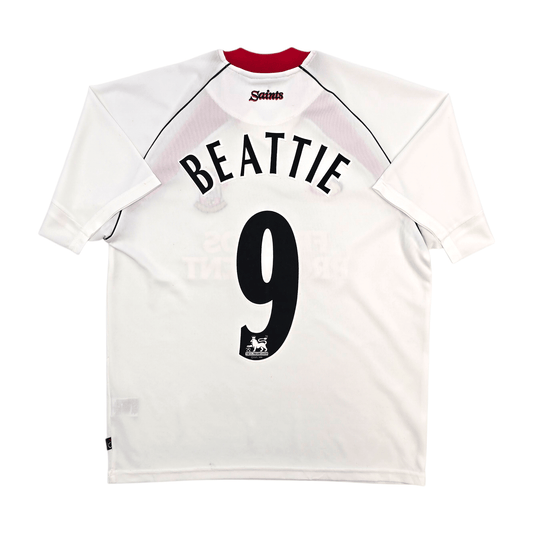 2002/04 Southampton Away Football Shirt (M) Saints #9 Beattie