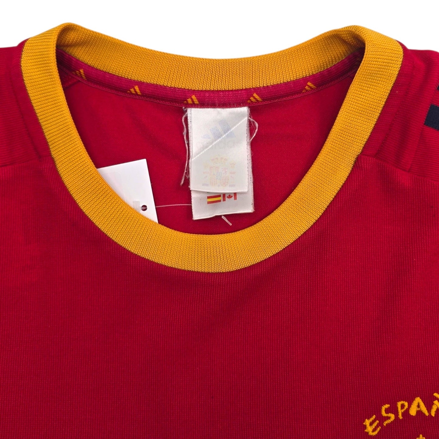 2002/04 Spain Home Football Shirt (L) Adidas #7 Raul