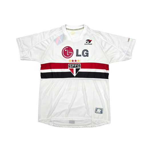 2003 Sao Paulo Home Football Shirt (M) Topper
