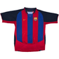 2003/04 Barcelona Home Football Shirt (M) Nike #10 Ronaldinho