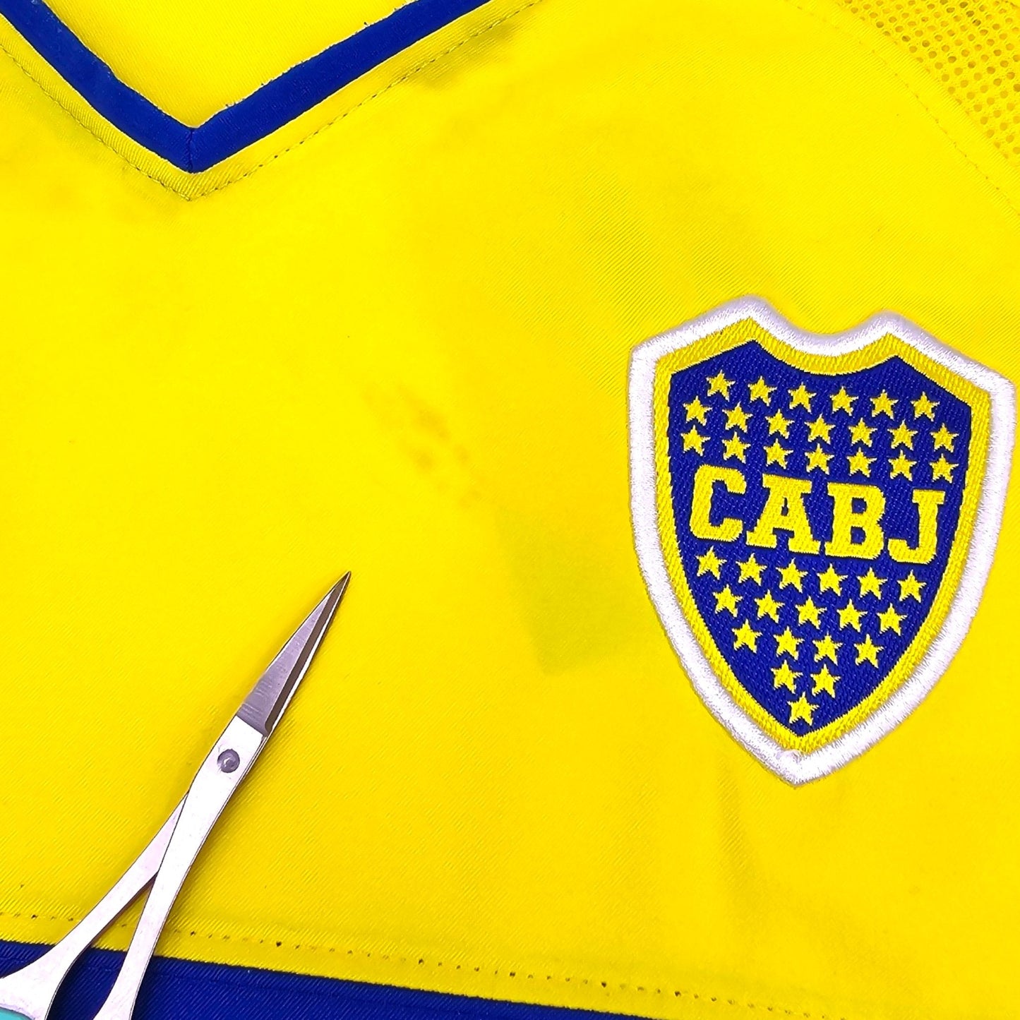 2003/04 Boca Juniors Away Football Shirt (L) Nike