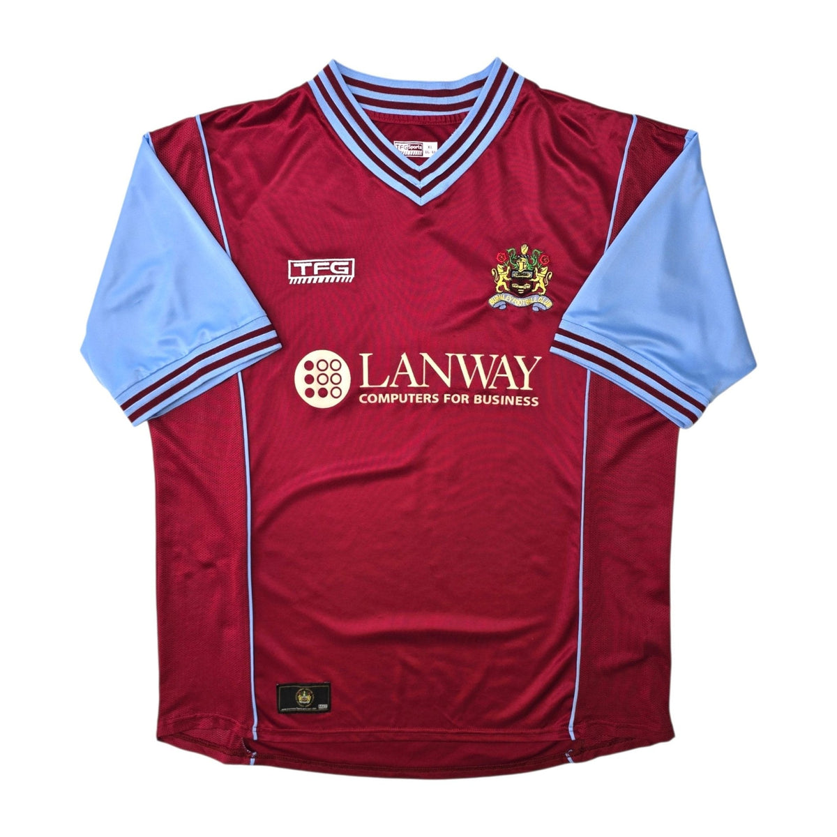 2003/04 Burnley Home Football Shirt (XL) TFG