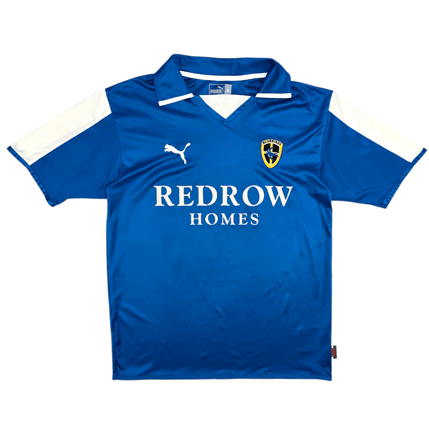 2003/04 Cardiff City Home Football Shirt (S) Puma