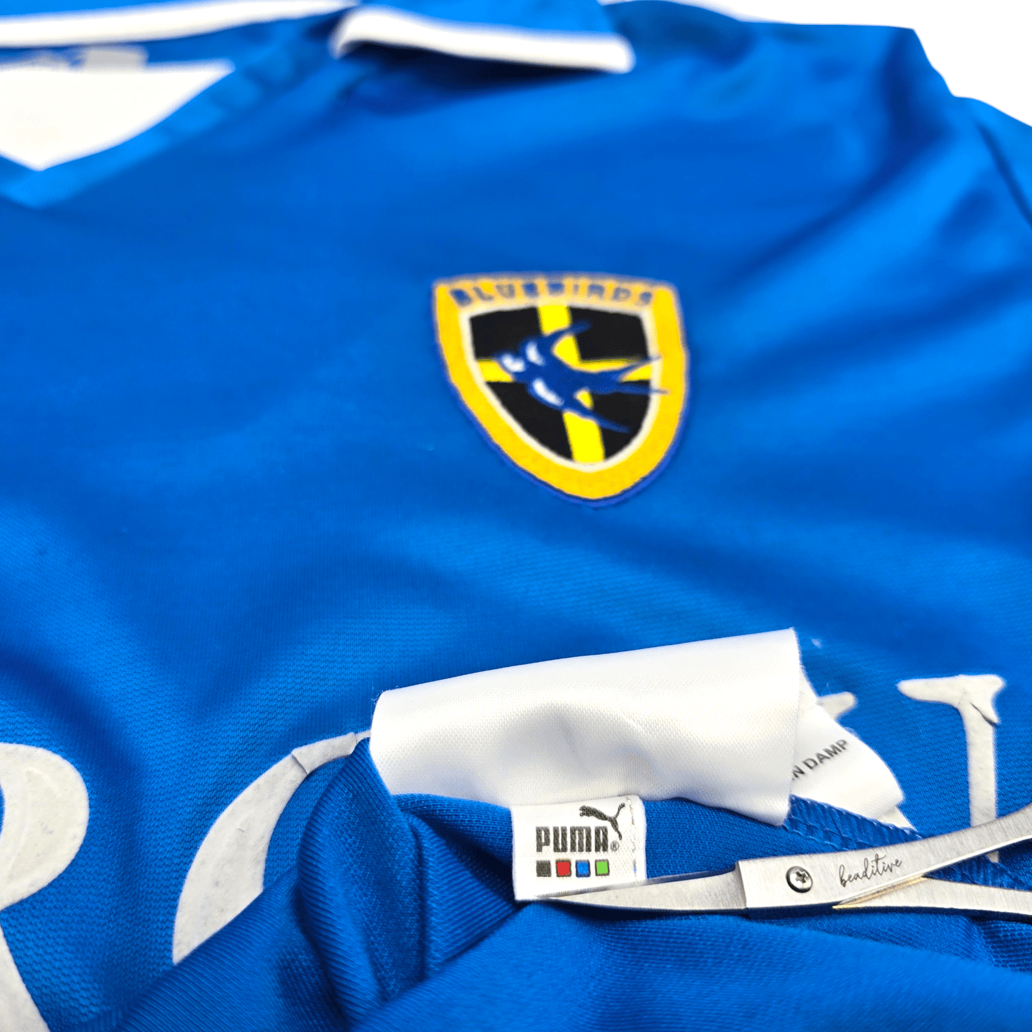 2003/04 Cardiff City Home Football Shirt (S) Puma