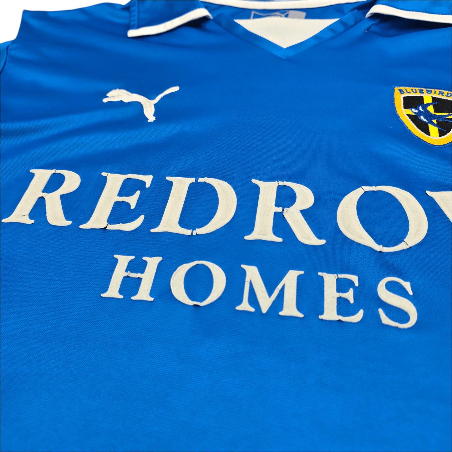 2003/04 Cardiff City Home Football Shirt (S) Puma