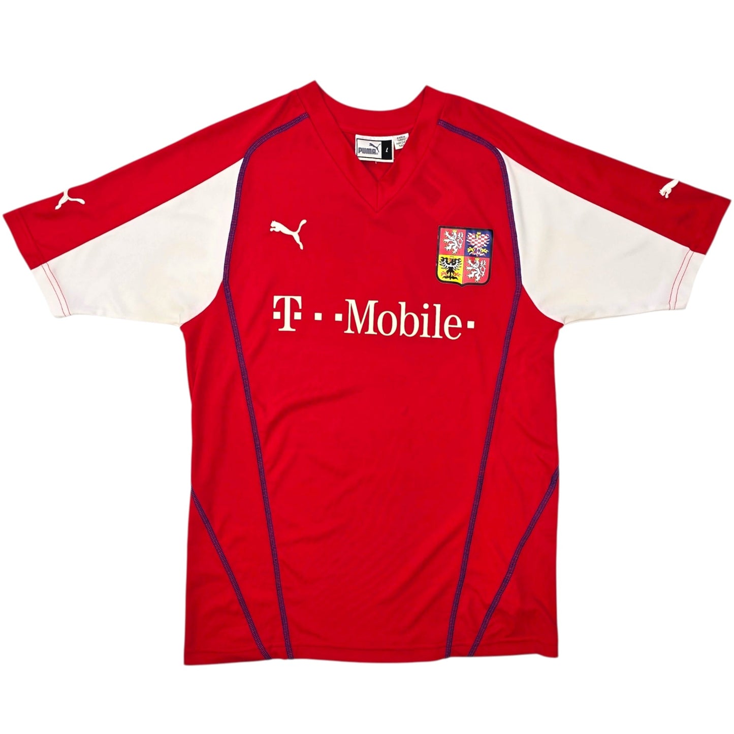 2003/04 Czech Republic Home Football Shirt (L) Puma