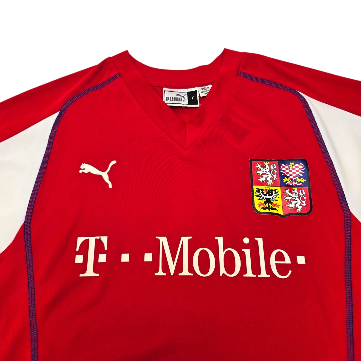 2003/04 Czech Republic Home Football Shirt (L) Puma