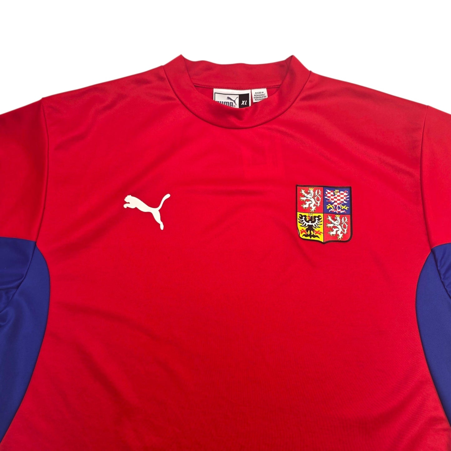 2003/04 Czech Republic Home Football Shirt (XL) Puma (Basic Version)