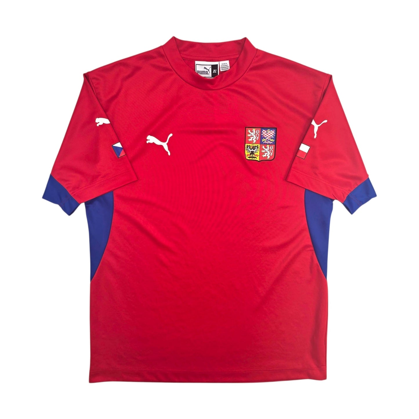 2003/04 Czech Republic Home Football Shirt (XL) Puma (Basic Version)