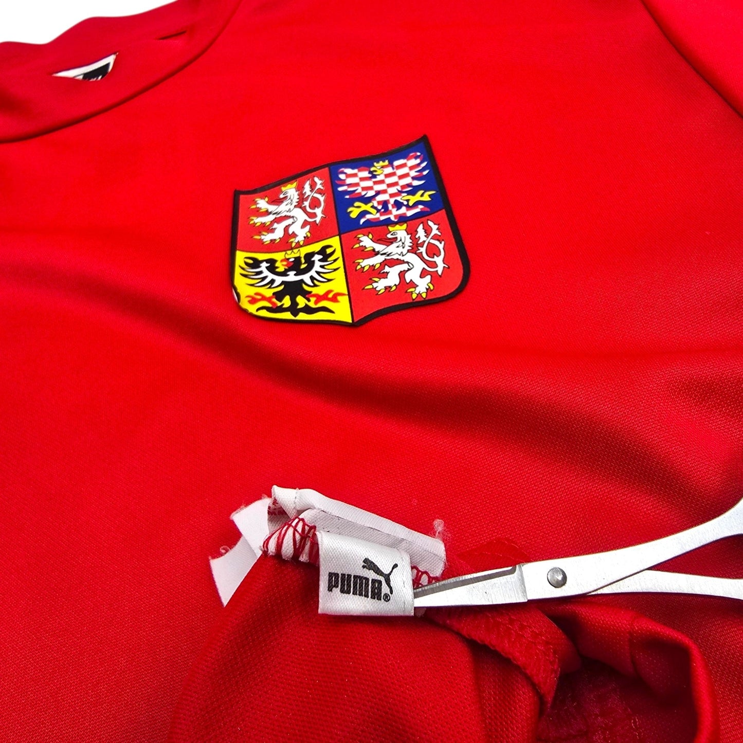 2003/04 Czech Republic Home Football Shirt (XL) Puma (Basic Version)