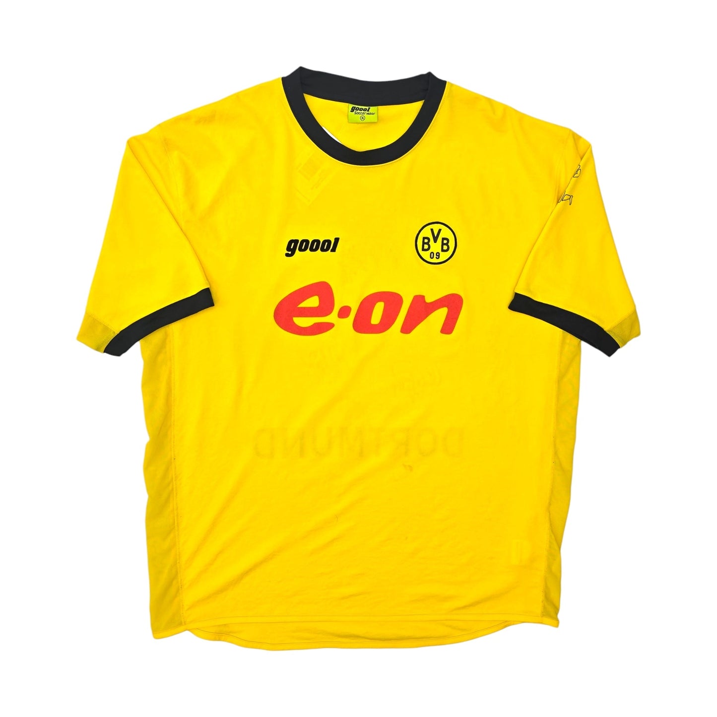 2003/04 Dortmund Home Football Shirt (XL) Goool (Squad Signed)