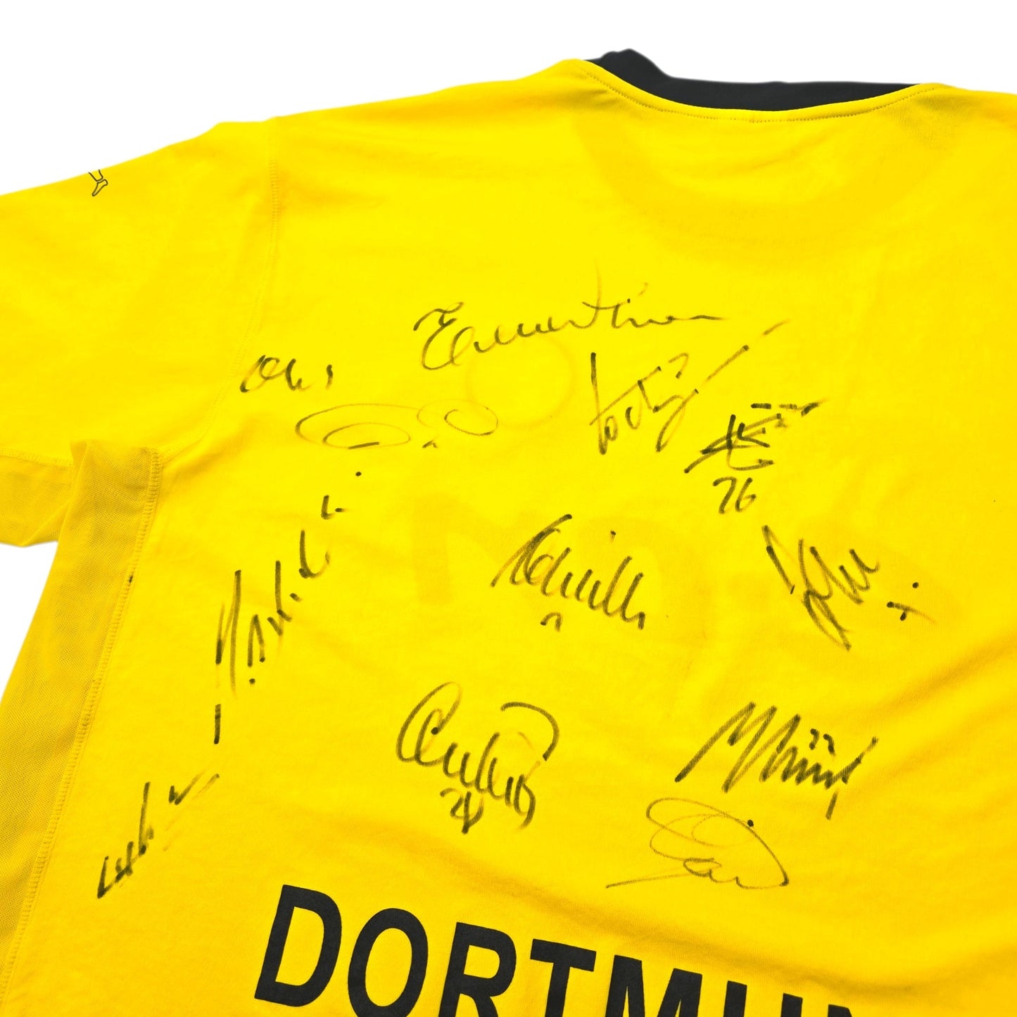 2003/04 Dortmund Home Football Shirt (XL) Goool (Squad Signed)