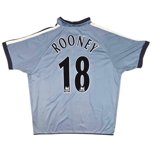 2003/04 Everton Third Football Shirt (XL) Puma #18 Rooney