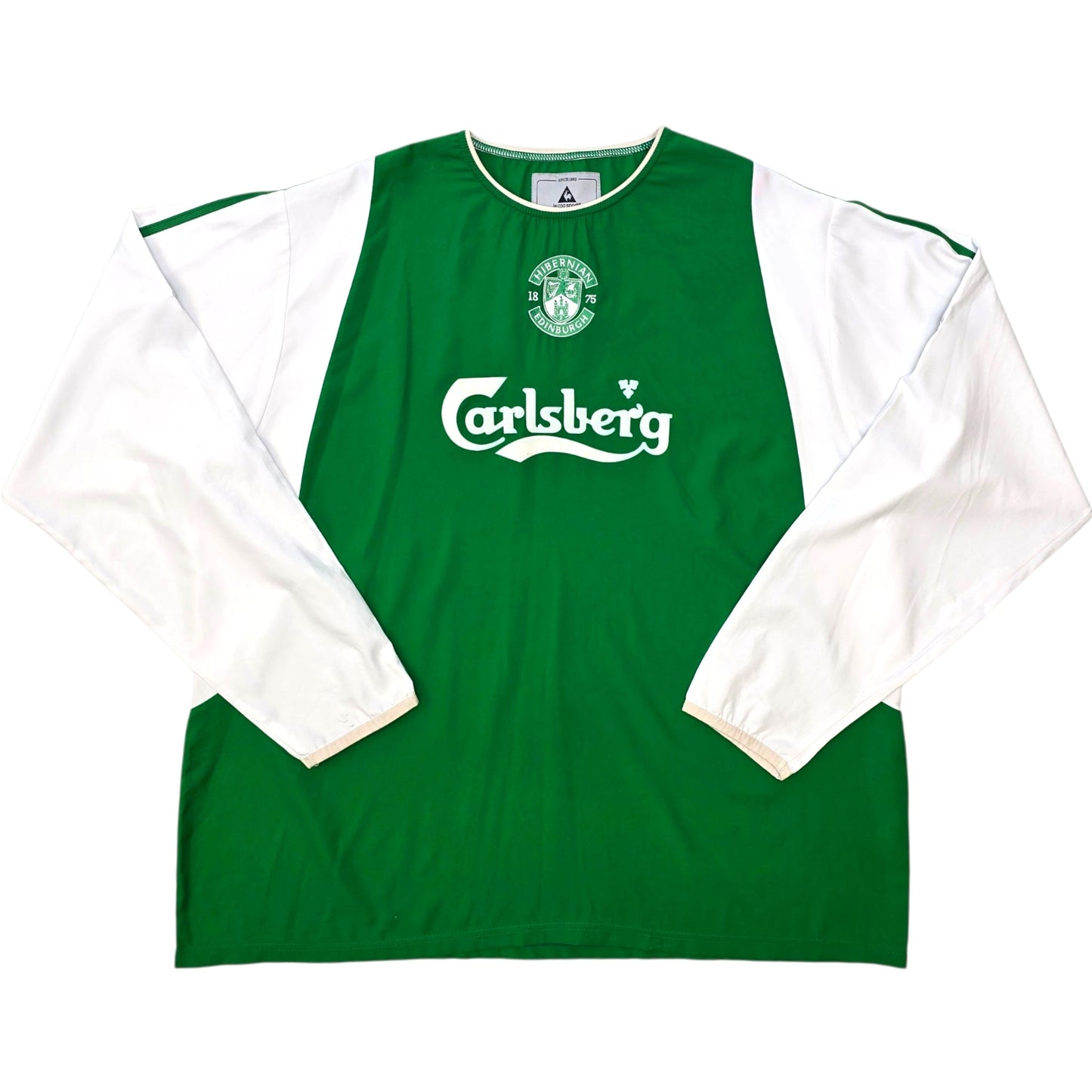 2003/04 Hibernian Home Football Shirt (2XL) Le Coq Sportif