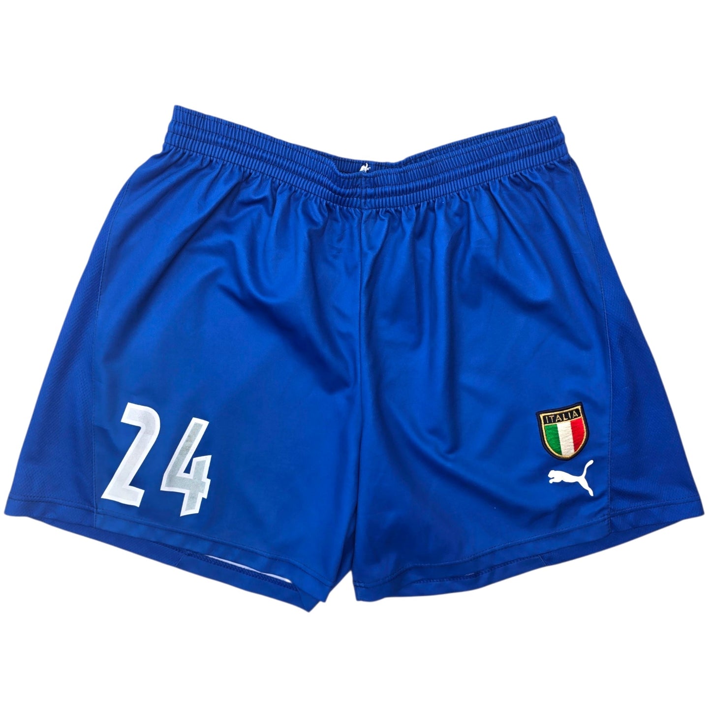 2003/04 Italy Football Shorts (L) Puma | Home (#24)