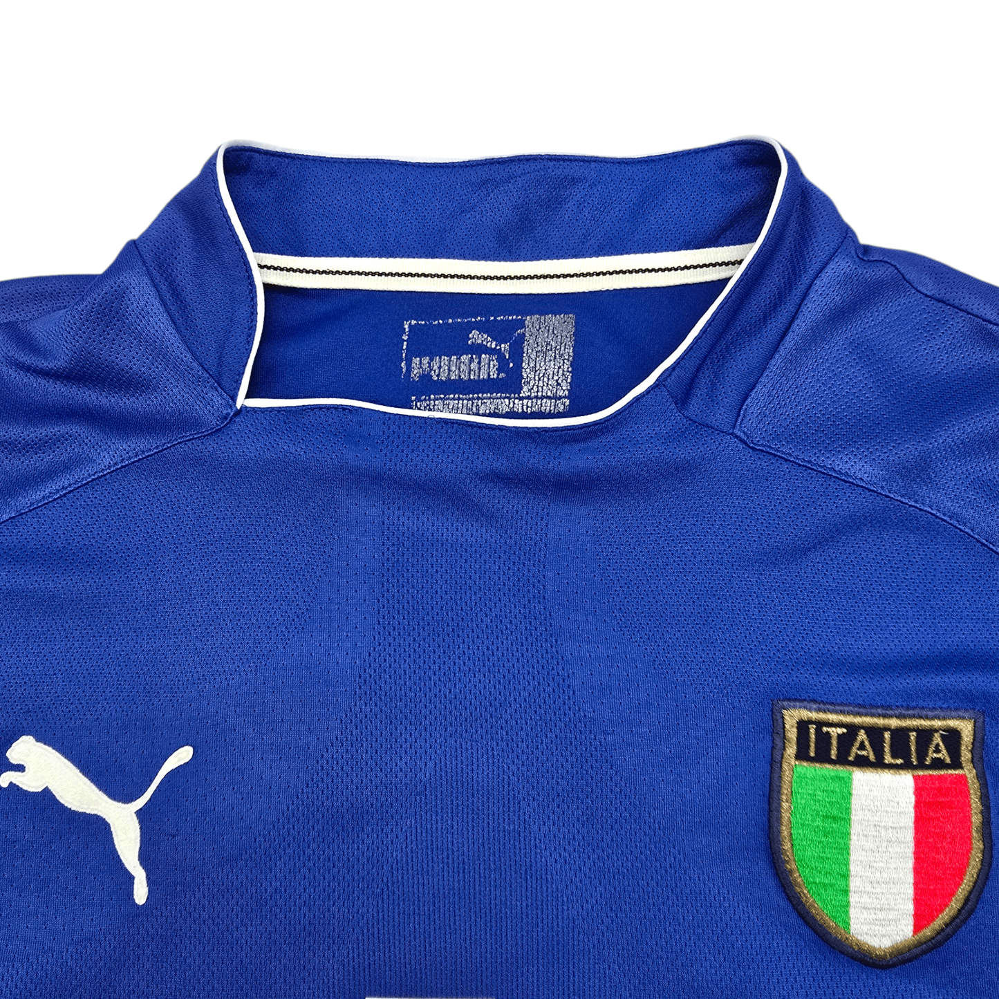 2003/04 Italy Home Football Shirt (M) Puma #5 Cannavaro