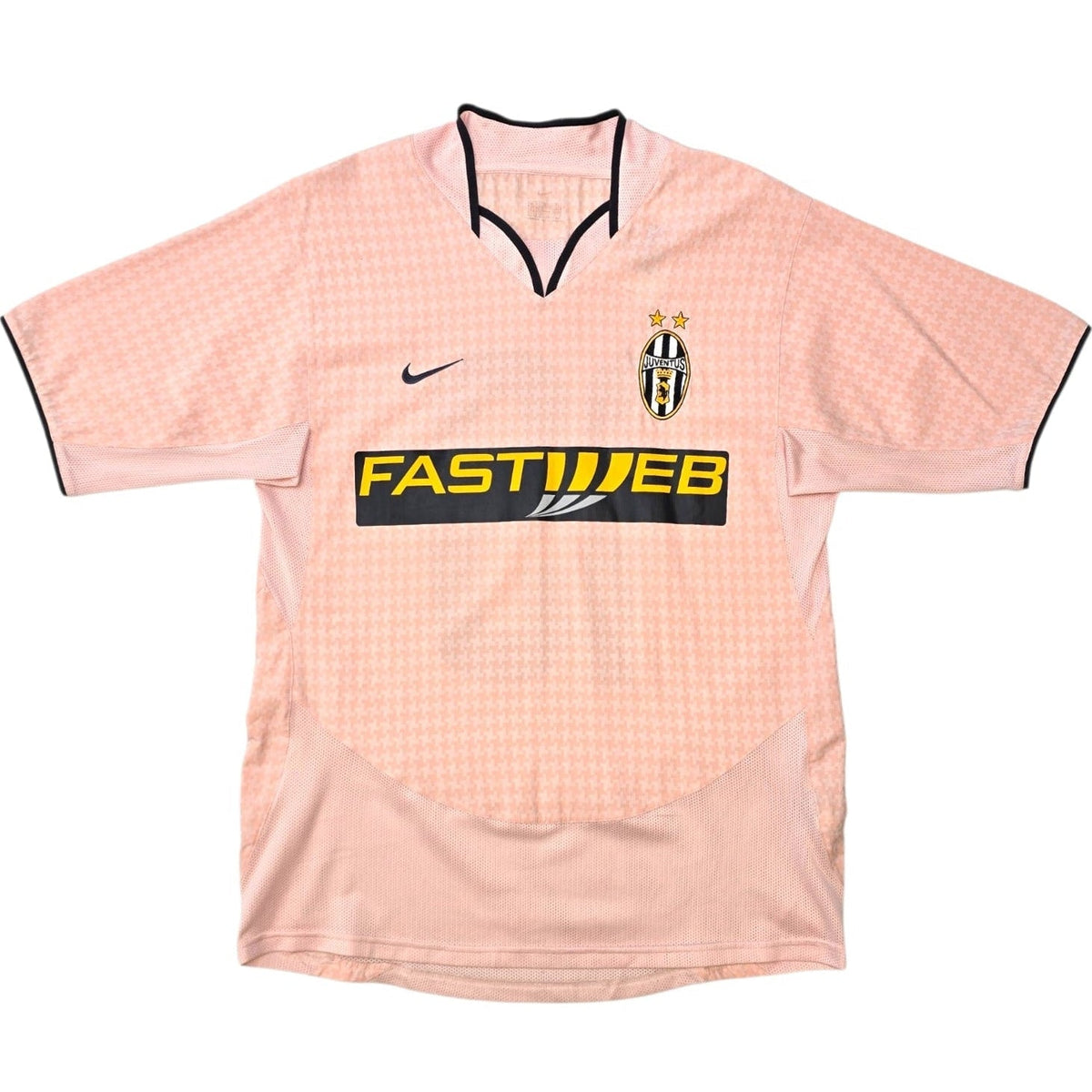 2003/04 Juventus Away Football Shirt (S) Nike #19 (Zambrotta)
