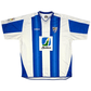 2003/04 Malaga Home Football Shirt (2XL) Umbro #24 Canabal
