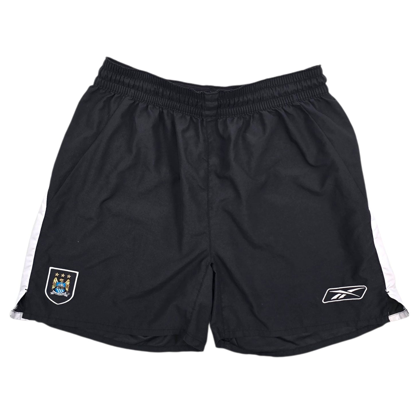 2003/04 Manchester City Football Shorts (L) Reebok | Away